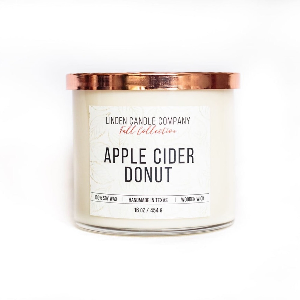 Linden Candle Company Apple Cider Donut Candle